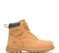 Wolverine Men's Floorhand 6 Inch Waterproof Steel Toe-M Work Boot, Wheat, 9 M US