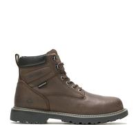 Wolverine Men's Floorhand 6 Inch Waterproof Steel Toe-M Work Boot, Dark Brown, 10.5 M US