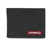 Wolverine Portefeuille Guardian en Coton pour Homme avec Protection RFID, Six emplacements pour Cartes et Deux Poches, Taille Unique, Onyx, Taille Unique