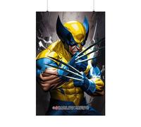 Wolverine Poster vertical mat Marvel Comics Édition spéciale Charles Xavier