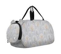 Wolverine Tree Sac de sport d'hiver pour fille avec compartiment à chaussures Grande capacité pour voyage, sport, sac de voyage