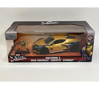Wolverine X Hommes Et 2020 Chevrolet Corvette Stingray 1:24 Jada 253225025