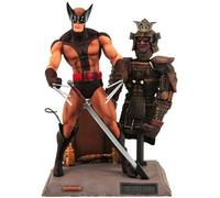 Wolverine X-Men Marron Costume Marvel Select Figurine Diamond Select Toys