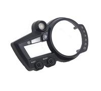 WOLWES Cadre D'instrument Moto Compatible avec Yamaha pour YZF-R1 02 03 pour YZF-R6 03-05 pour R6S 08 09 Compteur De Vitesse De Moto Tachymètre Instrument Jauge Boîtier Couverture(Upper Cover)
