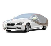 WOLWES Housses Pour Auto Adaptée Pour For 2012-2019 BMW 640 i/i xDrive/Gran Coupe/Gran Turismo,Housses Pour Auto En Tissu Oxford Résistant À La Pluie, À La Neige, Au Vent Et Au Soleil, Avec Fermetures