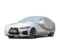 WOLWES Housses Pour Auto Adaptée Pour For 2014-2021 BMW i4 Gran Coupe M50/ eDriver35/ eDriver40,Housses Pour Auto En Tissu Oxford Résistant À La Pluie, À La Neige, Au Vent Et Au Soleil, Avec Fermeture