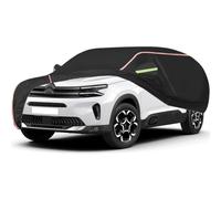 WOLWES Housses Pour Auto Adaptée Pour For Citroën C5 Aircross Plus/Max/ë-series/Hybrid,Housses Pour Auto En Tissu Oxford Résistant À La Pluie, À La Neige, Au Vent Et Au Soleil, Avec Fermetures À Gliss