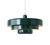 WOLWES Lampe à suspension en métal de style nordique, lampe suspendue empereur de couleur créative Lanshou, luminaires de plafond, lustres de décoration de bar et de restaurant, lampe suspendue simple