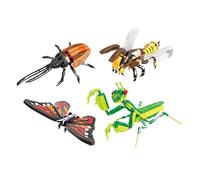 WOMA 11805 Monde des Insectes: 4 Types d'Insectes, Jeu de Construction Éducatif pour Enfants de 6 Ans et Plus
