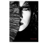 Woman 2026 (Wandkalender 2026 DIN A2 hoch), CALVENDO Monatskalender: black and white
