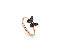 Woman butterfly ring Nomination Sweetrock 925 silver rose with zircons 148036/041