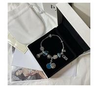 Woman Fashion Beaded Casual Alloy Material Snake Chain 2 20cm
