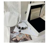 Woman Fashion Beaded Casual Alloy Material Snake Chain 2 20cm