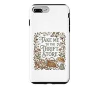 Woman Floral Thrifting Design Take Me to The Thrift Store Coque pour iPhone 7 Plus/8 Plus