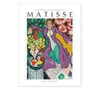 Woman in a Purple Coat, 1937 Poster de Henri Matisse 50 x 70 cm Tableaux Décoration murale