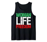 Woman Life Freedom Iran Slogan Patriotique iranien Débardeur