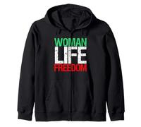 Woman Life Freedom Iran Slogan Patriotique iranien Sweat à Capuche