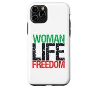 Woman Life Freedom Iran Slogan Patriotique Vintage Coque pour iPhone 11 Pro