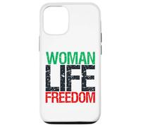 Woman Life Freedom Iran Slogan Patriotique Vintage Coque pour iPhone 12/12 Pro
