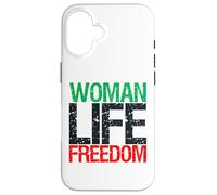 Woman Life Freedom Iran Slogan Patriotique Vintage Coque pour iPhone 16
