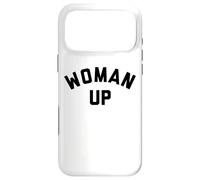 Woman Up Gym Workout Motivational Quotes Feminist Women Up Coque pour iPhone 17 Pro Max