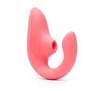 Womanizer Blend Vibrant Rose Vibromasseur Rabbit Double Stimulation Avec Pleasure Air 1 Pièce NF