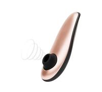 Womanizer Classic Stimulateur clitoridien - Suceur de clitoris avec 8 niveaux de puissance - Vibromasseur clitoridien étanche - Stimulateur clitoridien rechargeable pour femme et couple - Or rose