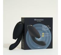 Womanizer Duo 2 - silicone, 100 % étanche, 140 modes différents- Stimulateur clitoridien à air pulsé - Noir
