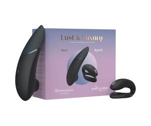 Womanizer Lust&Luxury - Ensemble de Stimulateurs Clitoridiens et Couples (Noir)