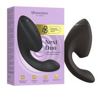 Womanizer Next Duo - stimulateur clitoridien et point G 2-en-1 - noir