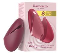 Womanizer Next Liberty stimulateur clitoridien bordeaux