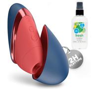 Womanizer Next Liberty Stimulateur clitoridien rouge + Lubrifiant Ignite 250ml