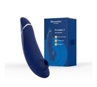 Womanizer Premium 2 Stimulateur clitoridien à succion | Suceur de clitoris avec Autopilot et Smart Silence | Sex Toy aspirant avec 14 niveaux de puissance | Silencieux & étanche | Bleu