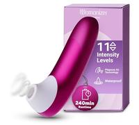 Womanizer Pro Stimulateur Clitoridien pour Femmes et Couples | Sextoy Vibrant | Aspirateur de Clitoris avec 11 Niveaux d’Intensité | Stimulateur Étanche pour Plaisir Intime | Rose