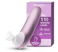 Womanizer Pro Stimulateur Clitoridien pour Femmes et Couples | Sextoy Vibrant | Aspirateur de Clitoris avec 11 Niveaux d’Intensité | Stimulateur Étanche pour Plaisir Intime | Lilas