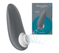 Womanizer Starlet 3 Stimulateur féminin clitoridien | Suceur de clitoris avec 6 niveaux de puissance | Vibromasseur aspirant étanche | Sex Toy a succion rechargeable pour femme et couple | Gris