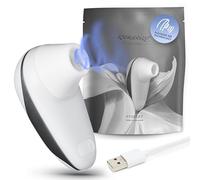 Womanizer Starlet Snow Stimulateur Clitoridien Suceur de clitoris Blanc | Technologie Pleasure Air, 4 niveaux d’intensité, étanche, silencieux, compact, moteur puissant