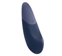 Womanizer Vibe Vibromasseur lay-on pour stimulation clitoridienne | Sextoy vibrant 10 niveaux d’intensité | Vibro clitoris discrete pour femmes | Étanche | Rechargeable | Bleu foncé