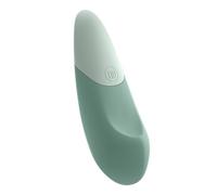 Womanizer Vibe Vibromasseur lay-on pour stimulation clitoridienne | Sextoy vibrant 10 niveaux d’intensité | Vibro clitoris discrete pour femmes | Étanche | Rechargeable | Sauge