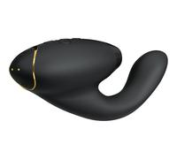 Womanizer Vibrators Duo-2BlackDouble stimulateur de luxe avec technologie Pleasure Air pour le clitoris et vibration pour le point G 1 Stk.