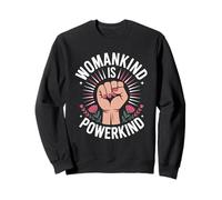 Womankind, C'est Powerkind, émancipation des Femmes, égalité des Femmes Sweatshirt