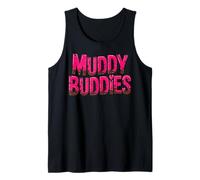 Womans Buddies Muddy Mud Run Mudding Running Girls Team ATV Débardeur