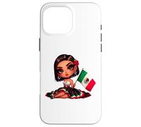 Woman's Chola Hispanic Girl Patriotic Mexican Roots Chicana Coque pour iPhone 16 Pro Max