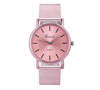 Woman's Life Montre à quartz haut de gamme en verre bleu pour femme Grande montre pour femme, F, taille unique