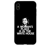 Woman's Place is in The White House Élection Kamala Harris Meme Coque pour iPhone XS Max