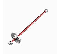 Womaqu 1/18 RC Accessoires de voiture en alliage Arbre d'entraînement pour 18323 18303