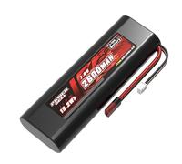Womaqu Accessoires de mise à niveau de voiture radiocommandé, batterie lithium-ion 2S 7,4 V 2600 mAh, pièces de rechange pour batterie RC 1/10 HS10422