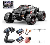 Womaqu Voiture télécommandée 1:18 Brushless 4x4 pour Adulte & garçon, Voiture RC Tout Terrain à Transmission métal, 52 km/h, avec 2 Batteries 1500mAh et kit de pièces de Rechange