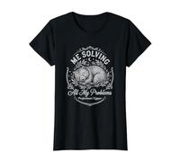 Wombat Me Résoudre Mes problèmes Sleep Nap Funny T-Shirt Graphique avec Valeur