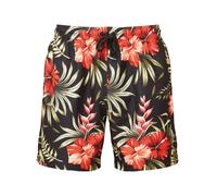 Wombat short de bain pour homme wb900 imprimé motif élastique ceinture demi pant
